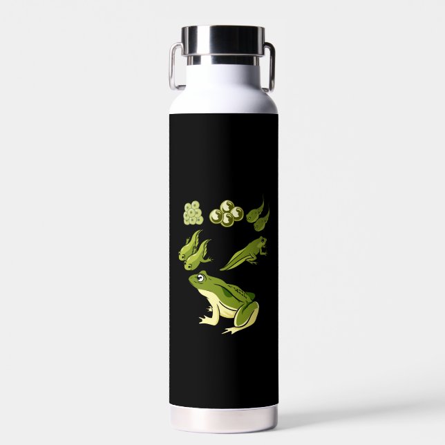 Biology - Frog Lifecycle Water Bottle (Front)