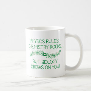 Biology Grows On You Coffee Mug