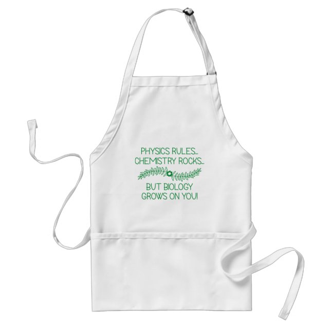 Biology Grows On You Standard Apron (Front)