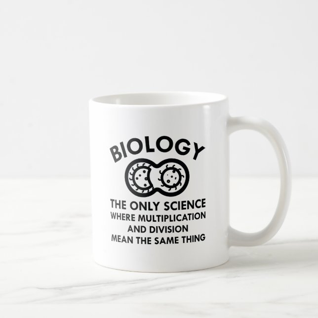 Biology Is In My Genes Coffee Mug (Right)