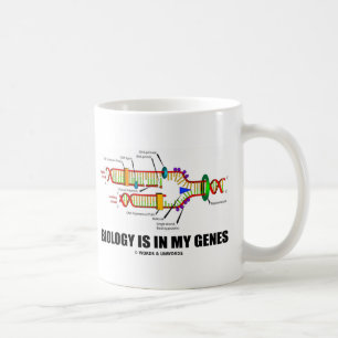 Biology Is In My Genes (DNA Replication) Coffee Mug