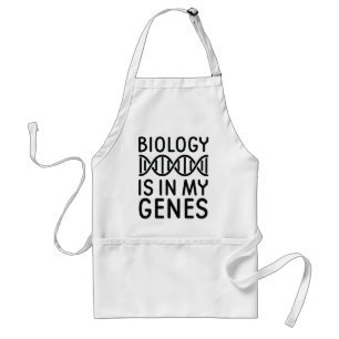 Biology Is In My Genes Standard Apron