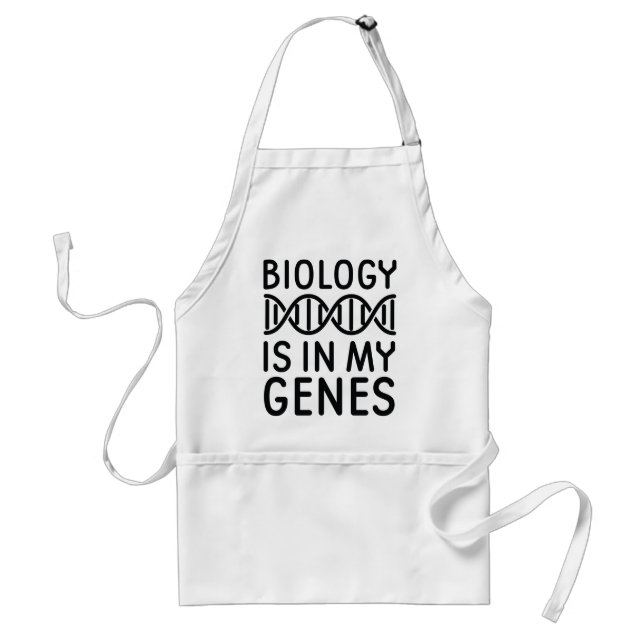 Biology Is In My Genes Standard Apron (Front)