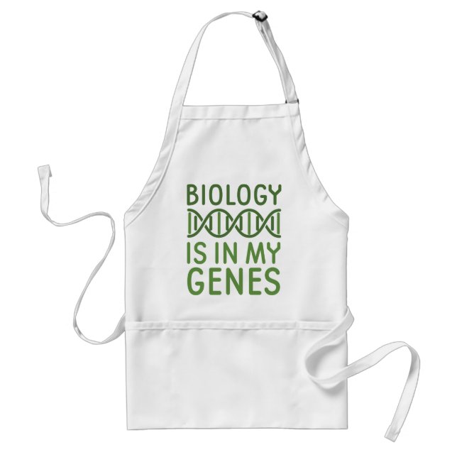 Biology Is In My Genes Standard Apron (Front)