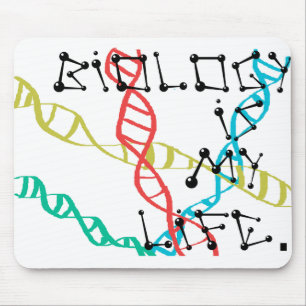 Biology is my Life. Mouse Mat
