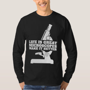 Biology Microscope Student Scientist Teacher Biol T-Shirt