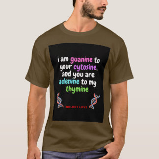 biology nerd love t 1 T-Shirt