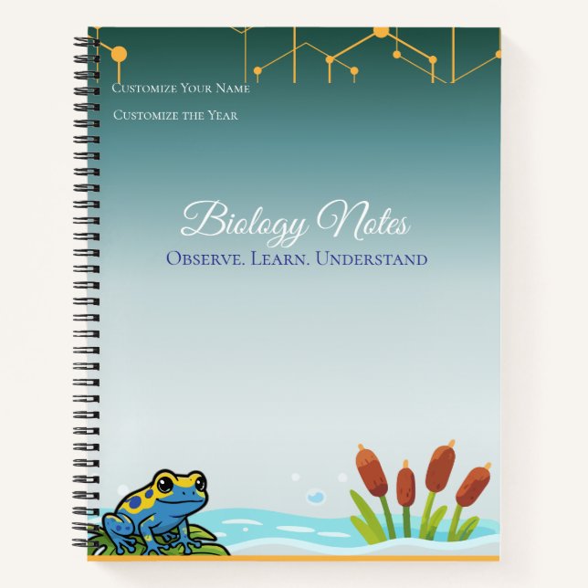 Biology Notes Notebook (Front)