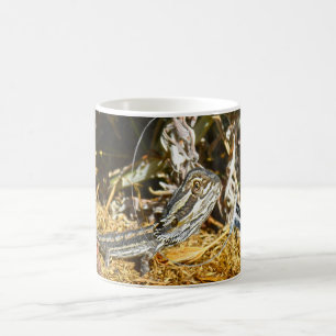 Biology Of A Baby Bearded Dragon Lizard, Coffee Mug