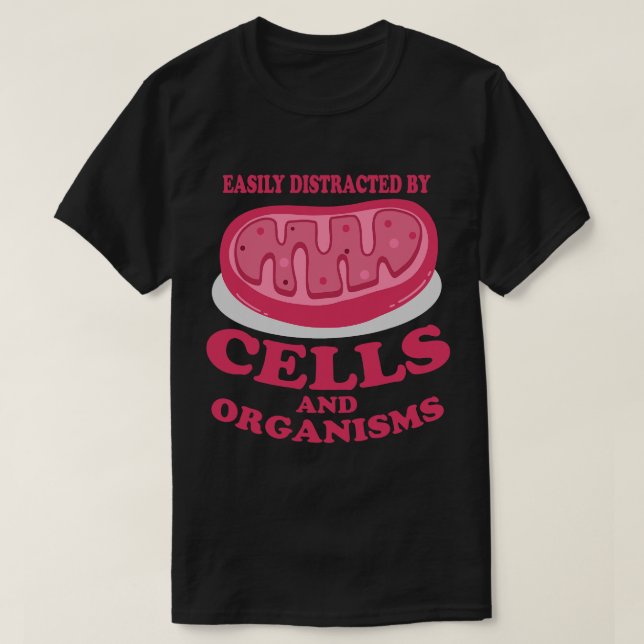 Biology Science Biologist Scientist Mitochondria C T-Shirt (Design Front)