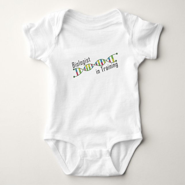 Biology Student Baby Bodysuit (Front)