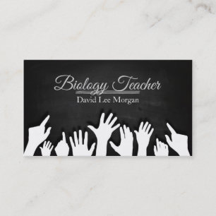 Biology Teacher Business Card