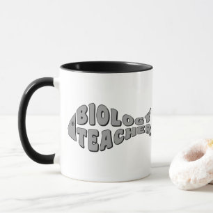 Biology Teacher Fish Mug