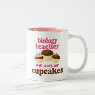 Biology Teacher (Funny) Gift Two-Tone Coffee Mug