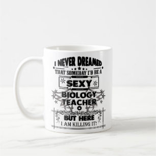 Biology Teacher Mug Gift Coffee Cup for Women Men