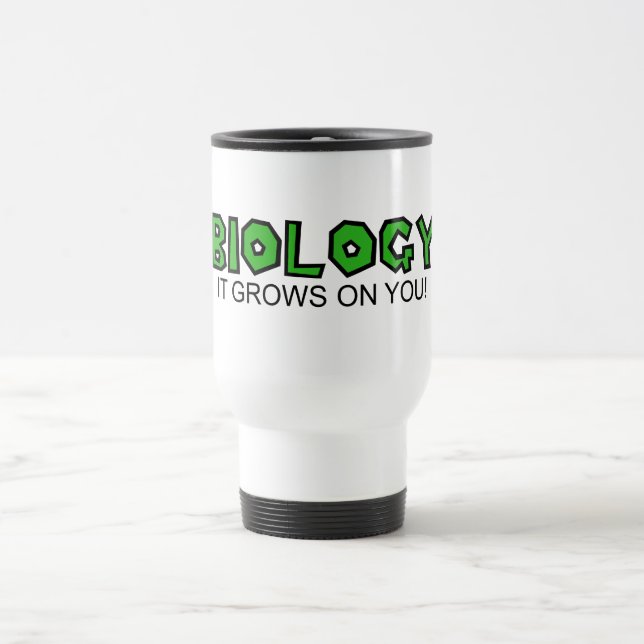 Biology Travel Mug (Center)
