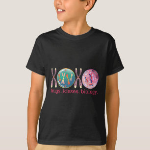 Biology Valentines Day Scientist Biology Science T T-Shirt