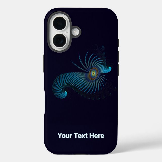 Bioluminescent Alien Sea Life Case-Mate iPhone Case (Back)