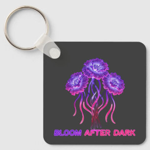 Bioluminescent Bloom Keyring