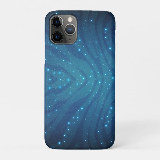 Bioluminescent Blue Alien Skin Pattern - Avatar Case-Mate iPhone Case (Back)