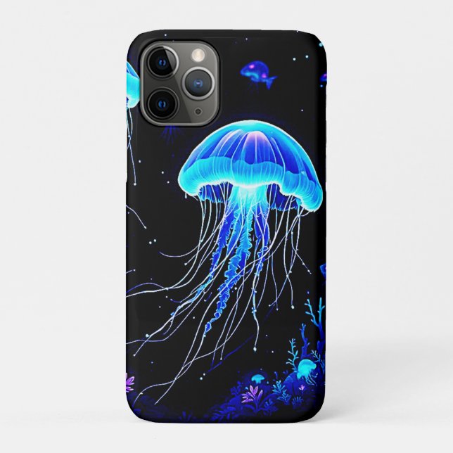 Bioluminescent Jellyfish Dream Case-Mate iPhone Case (Back)
