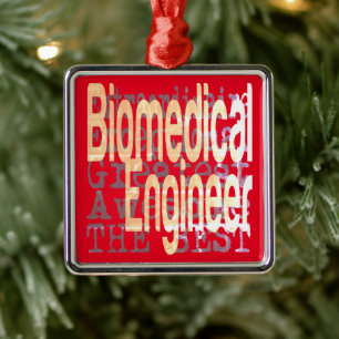 Biomedical Engineer Extraordinaire Metal Tree Decoration