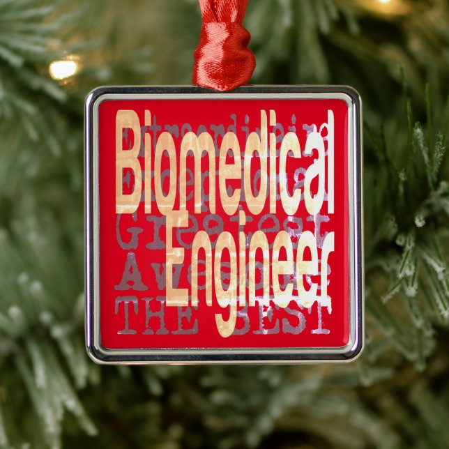 Biomedical Engineer Extraordinaire Metal Tree Decoration (Tree)