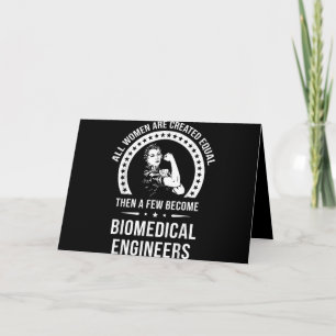 Biomedical Engineer For Women Biomedical Engineer Holiday Card