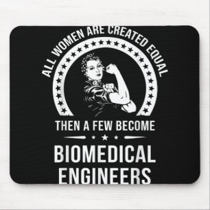 Biomedical Engineer For Women Biomedical Engineer Mouse Mat