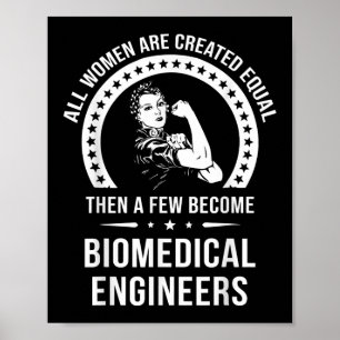 Biomedical Engineer For Women Biomedical Engineer Poster