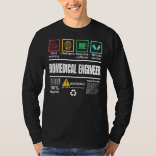 Biomedical Engineer Funny Engineer  T-Shirt