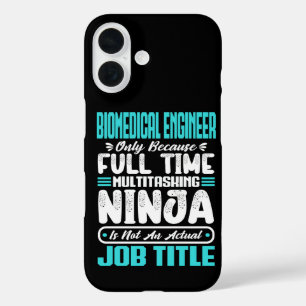 Biomedical Engineer Job Title Profession Skills iPhone 16 Case