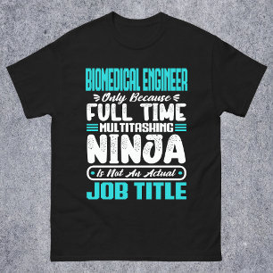 Biomedical Engineer Job Title Profession Skills T-Shirt