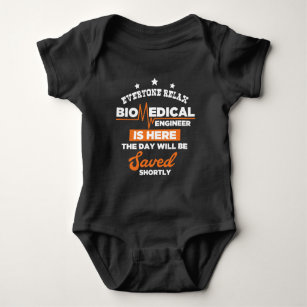 Biomedical engineering apparel Lab lovers gifts Baby Bodysuit