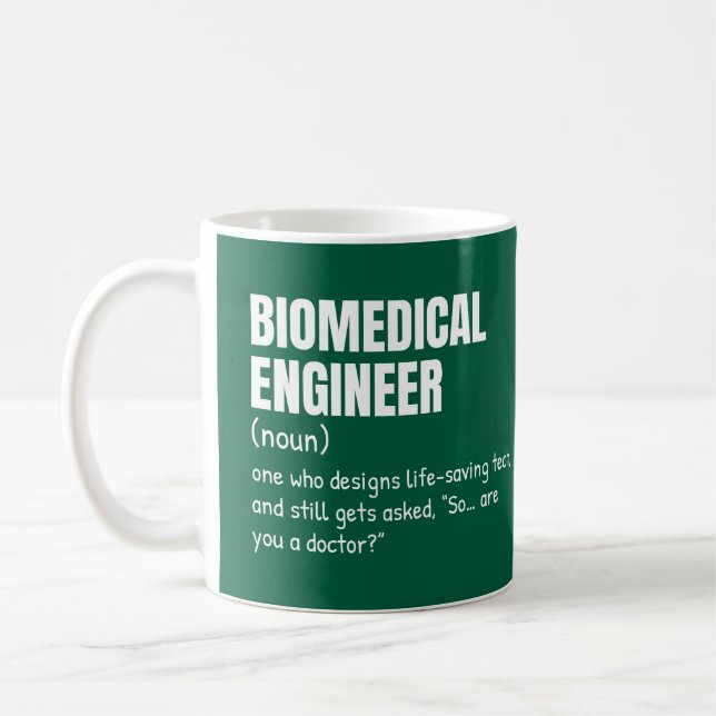 Biomedical Engineering Coffee Cup (Left)