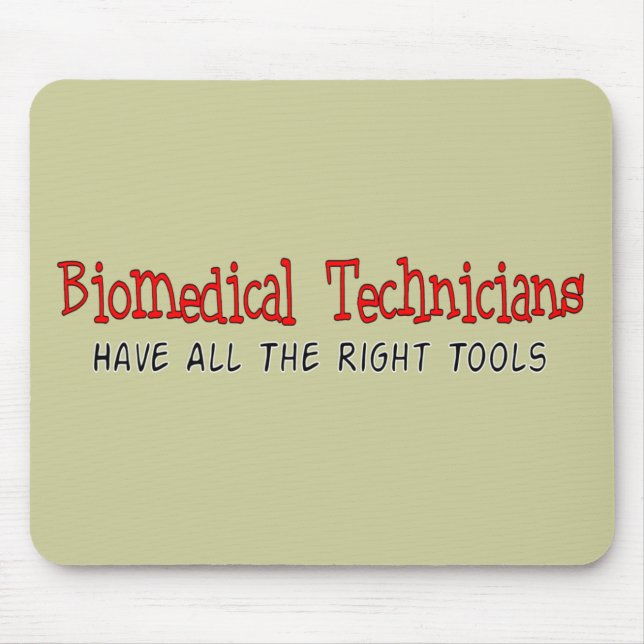 Biomedical Technician Gifts Mouse Mat (Front)