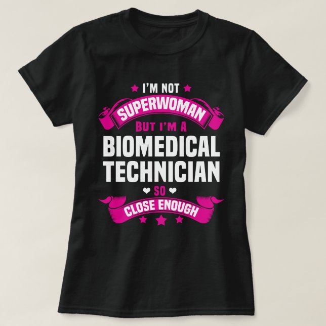 Biomedical Technician T-Shirt (Design Front)