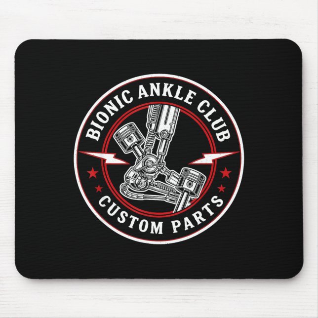 Bionic Ankle Replacement Recovery Bionic Ankle Sur Mouse Mat (Front)