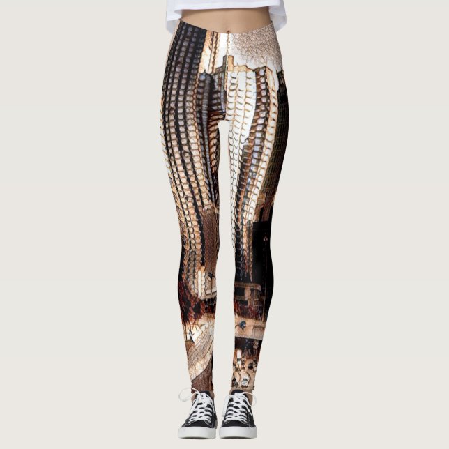 Bionic Girl Legs Cosplay Leggings (Front)