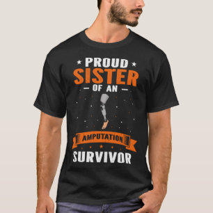 Bionic Leg Theme and Amputation Survivor Theme T-Shirt