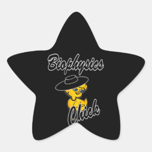 Biophysics Chick #4 Star Sticker