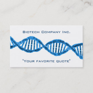 Biotech DNA Business Card
