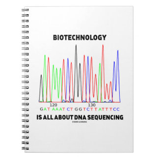 Biotechnology Is All About DNA Sequencing Notebook