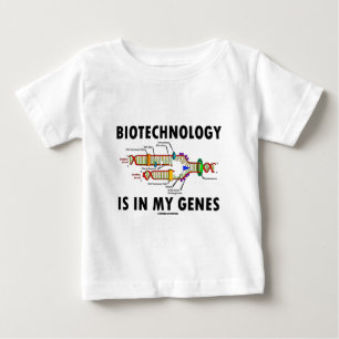 Biotechnology Is In My Genes (DNA Replication) Baby T-Shirt