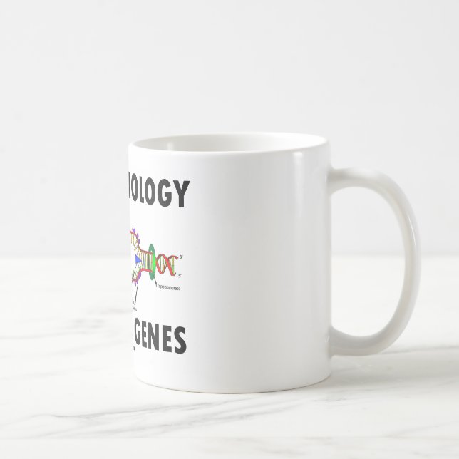 Biotechnology Is In My Genes (DNA Replication) Coffee Mug (Right)