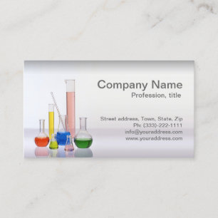 Biotechnology & Pharmaceuticals Business Card