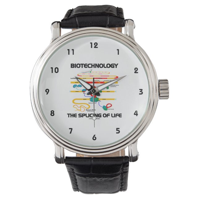 Biotechnology The Splicing Of Life (Mature RNA) Watch (Front)
