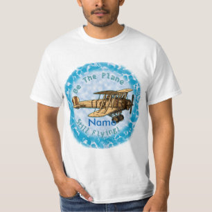Biplane Aeroplane  t-shirt