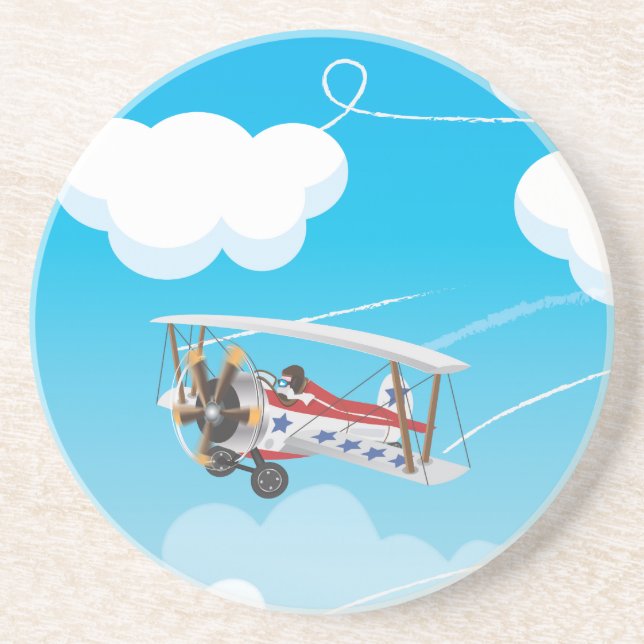 biplanes coaster (Front)
