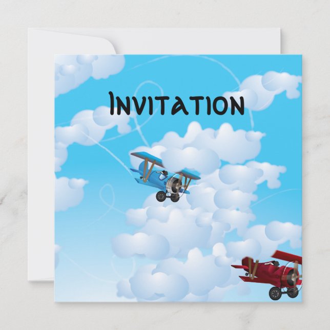 BiPlane's Invitation (Front)